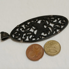8.5cm hopea email perhonen riipus 925 - pikkukuva 5