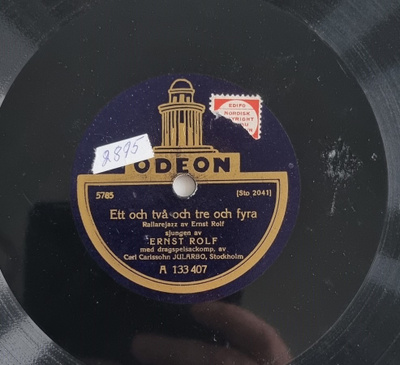 Savikiekko 1926 - Ernst Rolf - Odeon A 133407