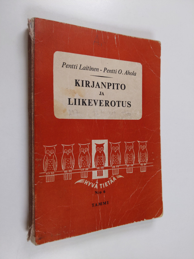 Pentti Laitinen ym. : Kirjanpito ja liikeverotus