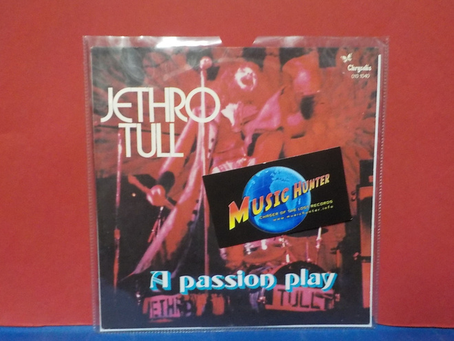 JETHRO TULL - A PASSION PLAY EX/EX- ITALY -73 PRESS 7"