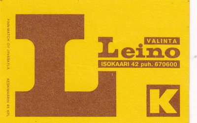 Valinta Leino, Isokaari  42   1/15