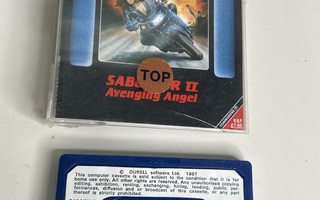 Saboteur II: Avenging Angel (C64) kasettipeli – alkuperäinen