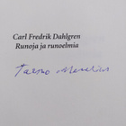 Carl Fredrik Dahlgren : Runoja ja runoelmia (signeerattu) - pikkukuva 3