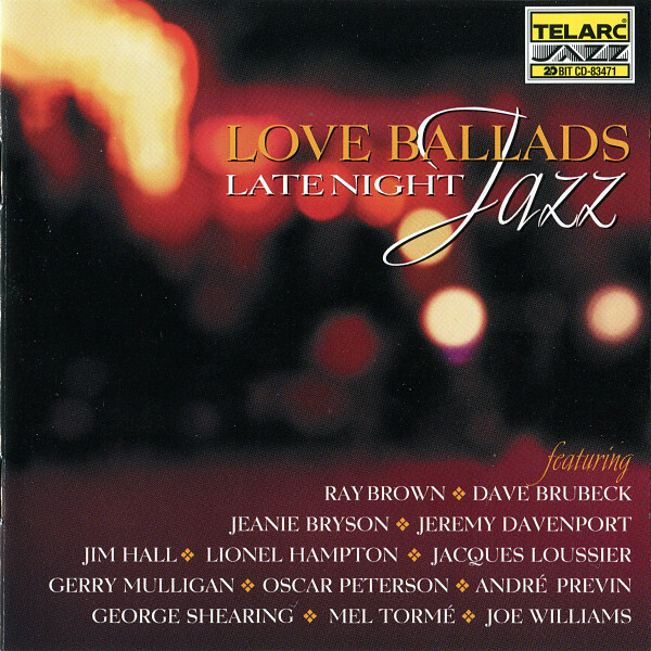 Kokoelma • Love Ballads • Late Night Jazz CD