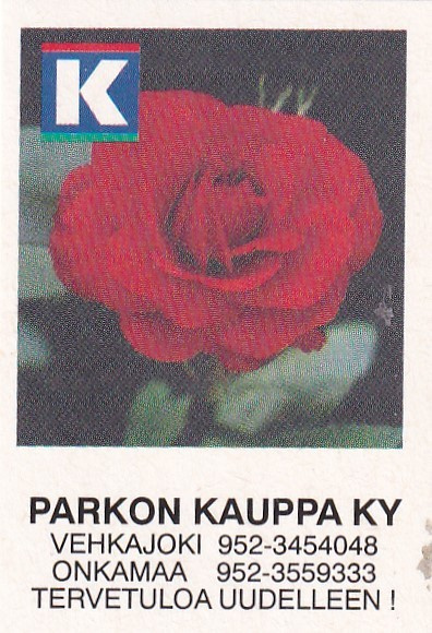 Vehkajoki , Onkamaa, Parkon Kauppa ky ,  5/15