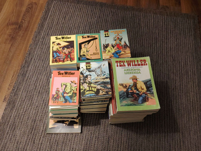 Tex willer Maxi - texit, kronikat, Suuralbumit