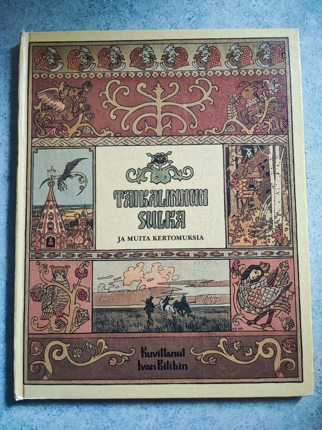 Taikalinnun sulka kuvittajana Ivan Bilibin