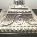 Kynttilänjalka pari sterling hopea, Lontoo vuodelta 1771 - pikkukuva 2