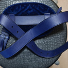 Gucci GG Marmont velvet belt bag / crossbody (sininen) - pikkukuva 3