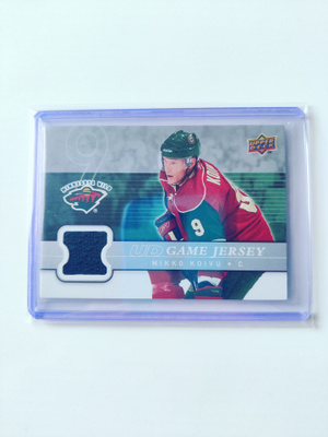 Mikko Koivu 08-09 UD Game Jersey