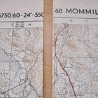 VANHA Armeijan Kartta Mommmila Hausjärvi 1944 - pikkukuva 2
