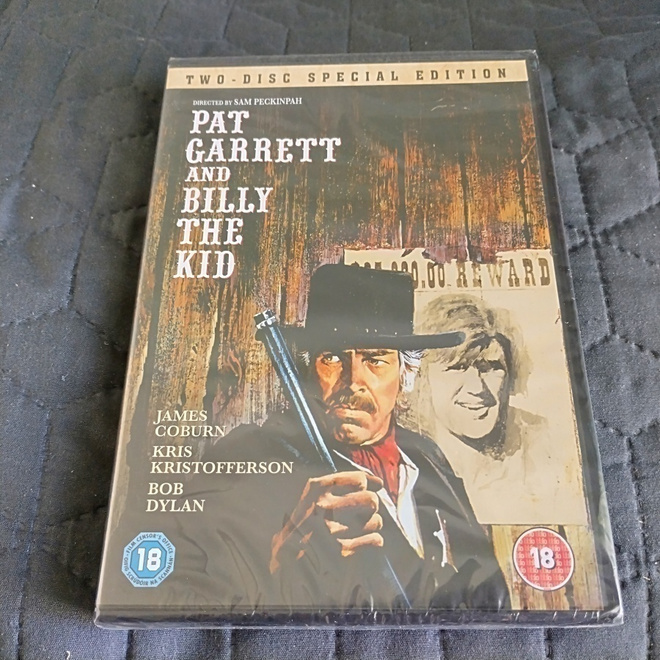 Pat Garrett And Billy The Kid DVD **muoveissa**