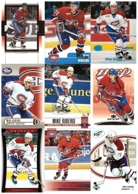 9 x MIKE RIBEIRO Montreal Canadiens