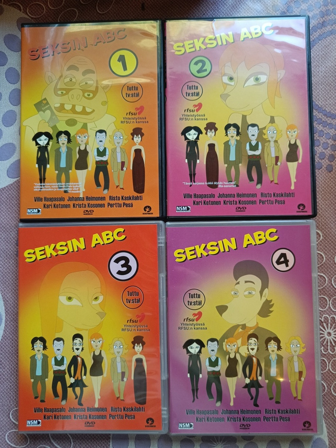 Seksin ABC - tri Zukovskin salaiset kansiot DVD