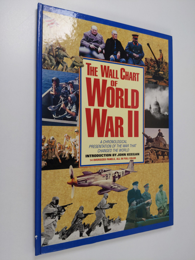 David Eldred ym. : The Wall Chart of World War II - A Chr...