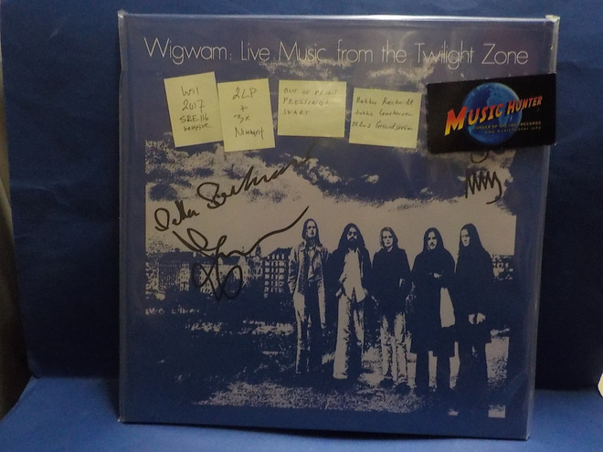 WIGWAM - LIVE MUSIC FROM THE TWILIGHT ZONE - 2017 UUSI 2LP