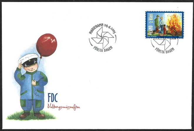 FDC Åland 2005  ÅV 16  Vappukokko  LaPe ÅL 251