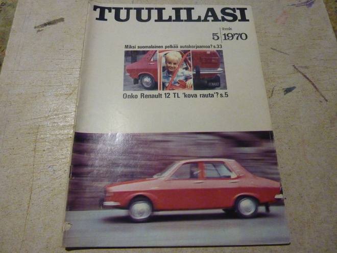 Tuulilasi 5-70  Opel Kadett