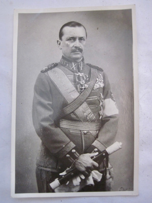 VANHA Postikortti Mannerheim Sota-aika