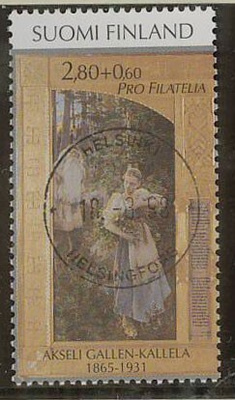 1997 pro filatelia 2,80 mk loisto