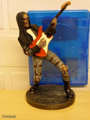SKELETON GUITARIST 21CM (26 122) (dod-245) rock never die