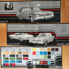 1973 Dodge 3700 jne esite - KUIN UUSI - 16 sivua - pikkukuva 3