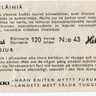 Purkkakuva Hellas VILLIELÄIMIÄ n:o 43 - pikkukuva 2