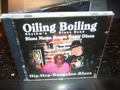 CD : OILING BOILING : HIP-HOP-BOOGALOO-BLUES ( SIGNED )
