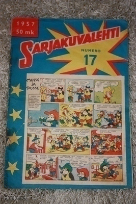 Sarjakuvalehti # 17 / 1957 – mm. Yksinäinen ratsastaja