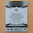 2018-19 Exquisite Eeli Tolvanen Rookie Auto /199 - pikkukuva 2