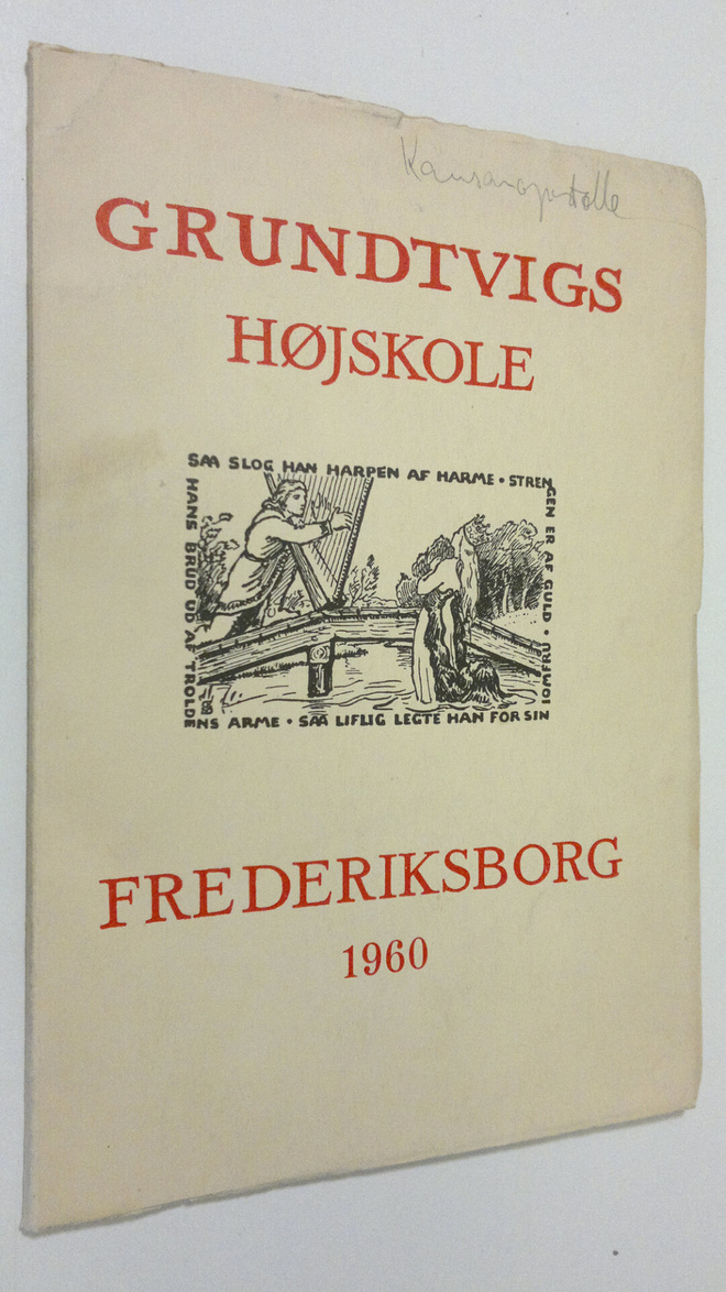 Grundtvigs höjskole : Frederiksborg 1960