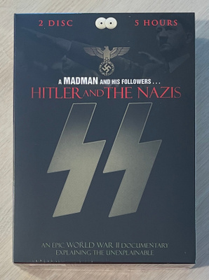 Hitler ja natsit (2DVD) sotadokumentti (UUSI)