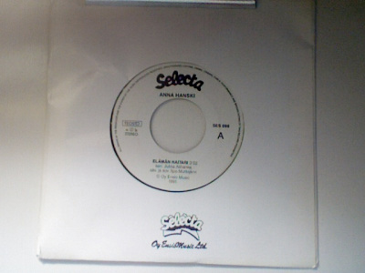 ANNA HANSKI  ::  ELÄMÄN HAITARI  ::  VINYYLI  7"    1991