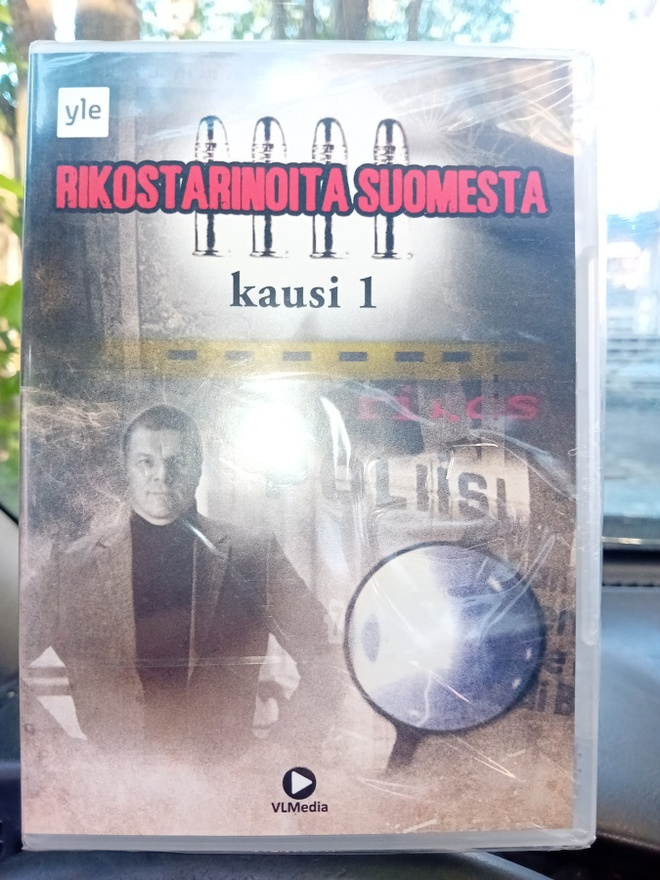 DVD Rikostarinoita Suomesta kausi 1 ( UUSI ) SIS POSTIKULU