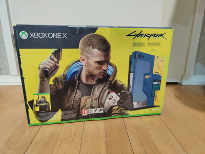 Myydään Xbox One X Cyberpunk Edition