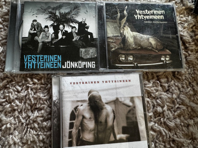 Vesterinen Yhtyeineen 3 x CD