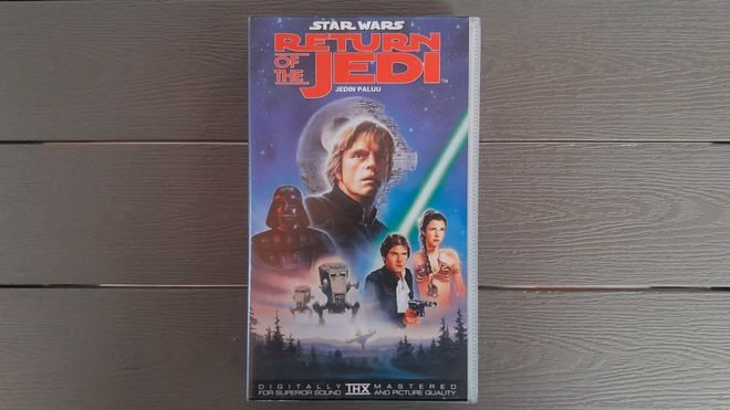 VHS: Star Wars: Return Of The Jedi / Jedin Paluu (1983/1995)