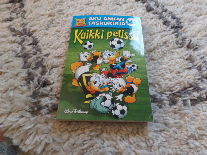 Aku Ankan taskukirja 366 Kaikki pelissä. #