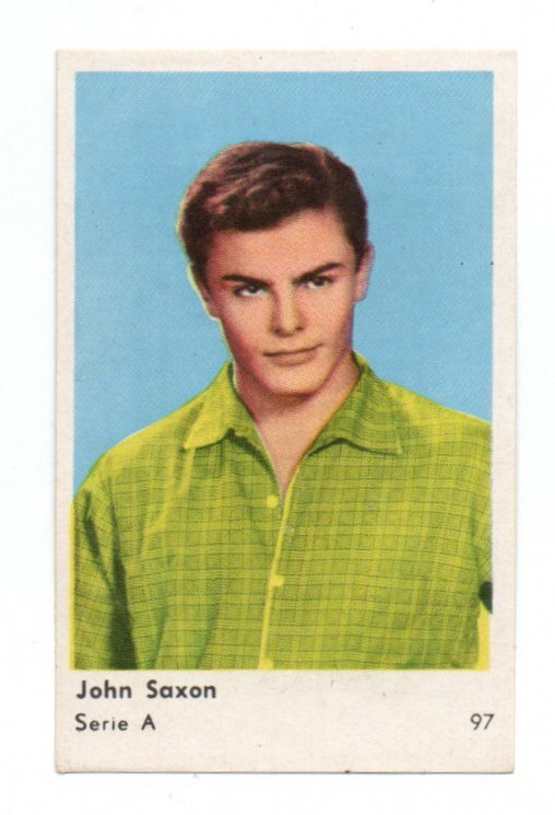 Purkkakuva Hellas Serie A n:o 97 JOHN SAXON