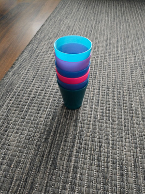 IKEA-muovikupit, 6 kpl