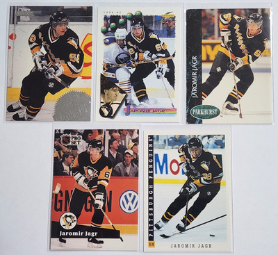 Jaromir Jagr-Keräilykortit 5in1