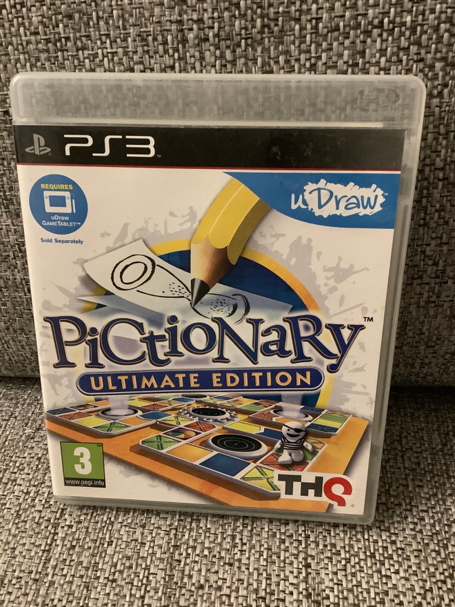 uDraw -PICTIONARY ULTIMATE EDITION PS3 - CiB