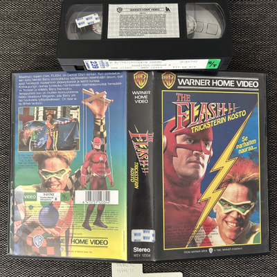 The Flash II - Tricksterin Kosto 1991 Warner VHS FI