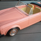 Rolls Royce Barbie Pinkki Vintage ISO 52 cm Auto 80-luku - pikkukuva 1