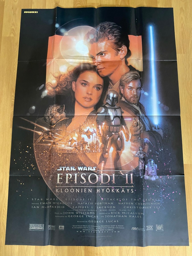 Stars Wars Episodi II  Kloonien hyökkäys juliste