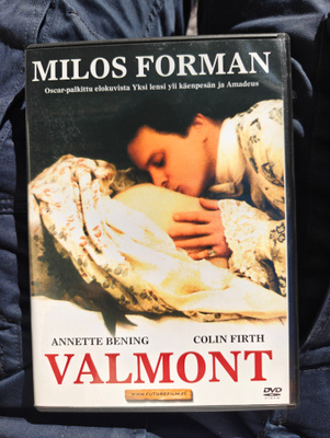 Valmont (1989) DVD Suomijulkaisu
