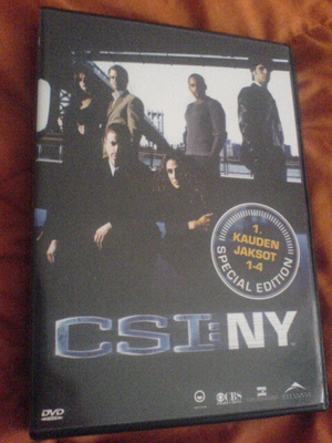 CSI : NY , kauden 1 jaksot 1-4 , DVD