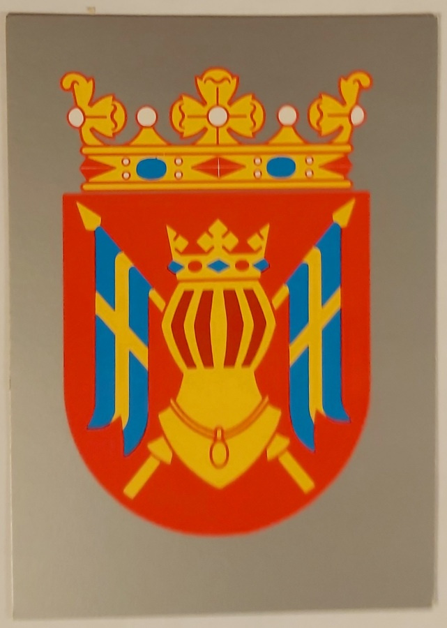 "Varsinais-Suomen vaakuna"-KULKEMATON POSTIKORTTI