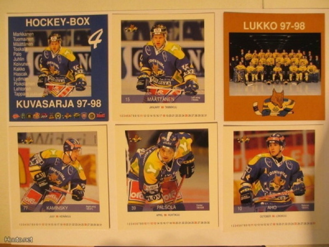 Sakari Palsola Lukko Adbox Hockey Box 1997-98