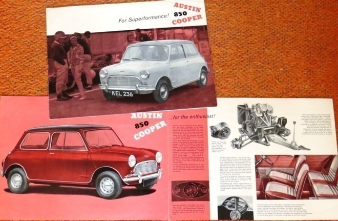 1962 Austin Mini - Cooper 850 esite - KUIN UUSI